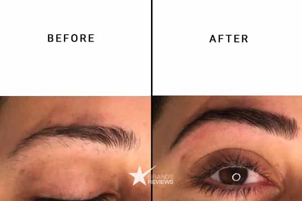 NourishBrow Eyebrow Growth Serum Before and After