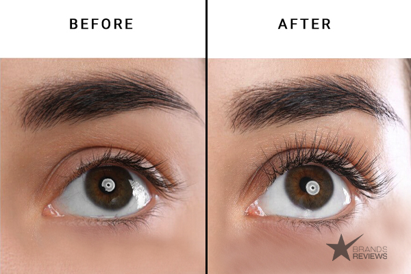 NourishLash Eyelash Serum Before and After