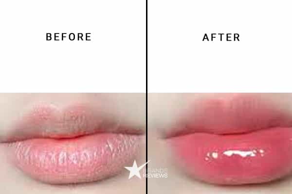 Burt's Bees Lip Balm Before and After