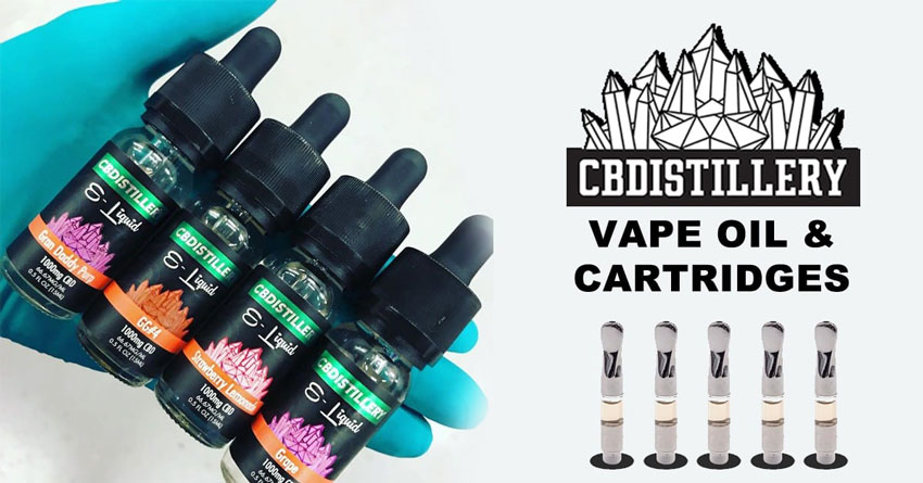 Don't worry about CBDistillery Vape juice