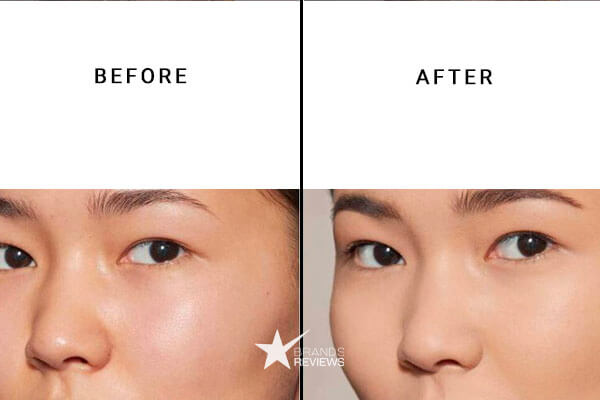 Exa Face Primer Before and After