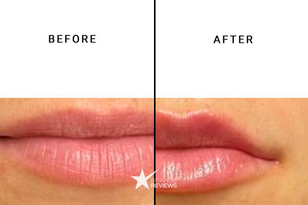 Extract Labs CBD Lip Balm Before and After