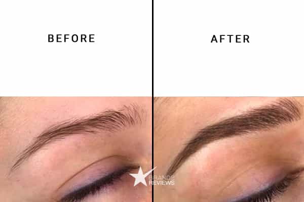 Gro Brow Eyebrow Growth Serum Before and After