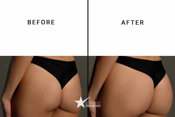 Isosensuals Butt Enhancement Cream Before and After