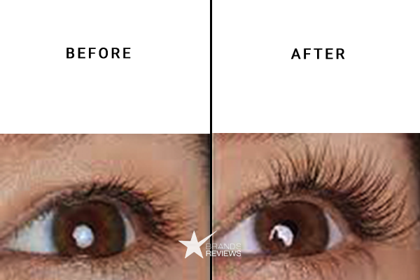 Lash24 Eyelash Serum Before and After