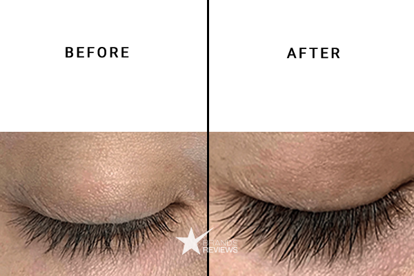 Liaison Eyelash Serum Before and After