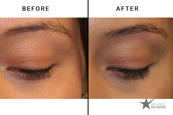 Milk Makeup Eyelash Serum Before and After