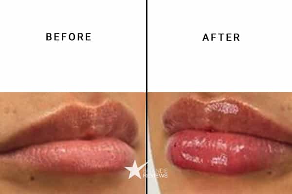 Milk Makeup Lip Plumper Before and After