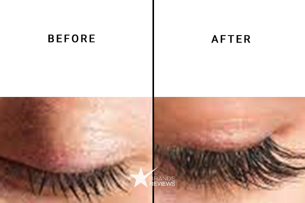 Nanolash Eyelash Serum Before and After