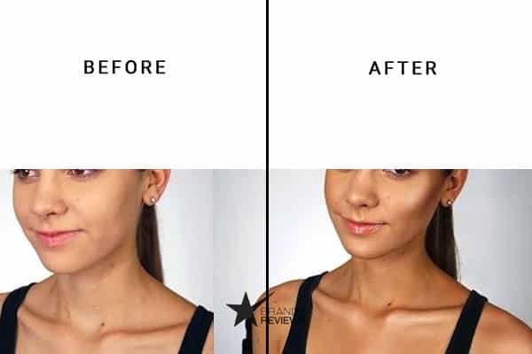 NARS Face Bronzer Before and After