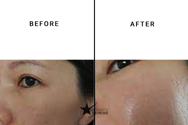 NourishMax Face Scrub Before and After