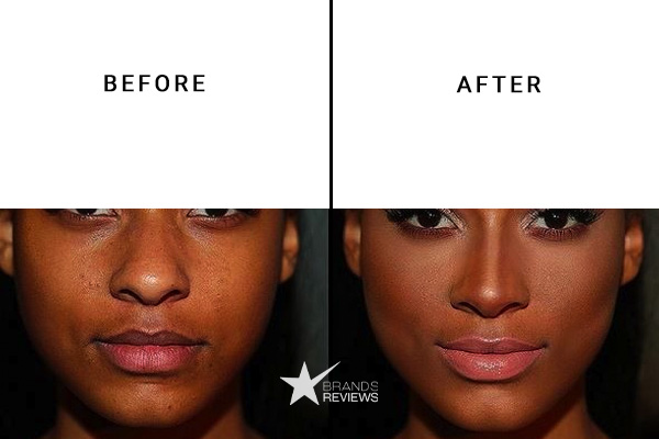 NYX Contour Cream Before and After