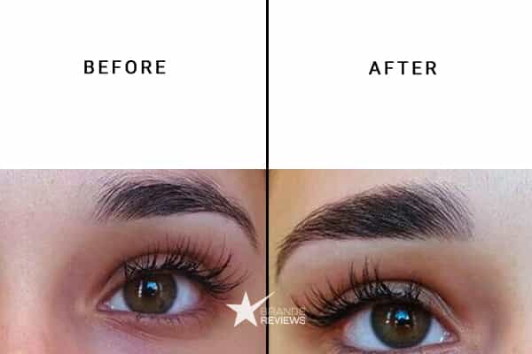 Rapidbrow Eyebrow Growth Serum Before and After