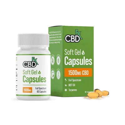 CBDfx CBD Gel Capsules