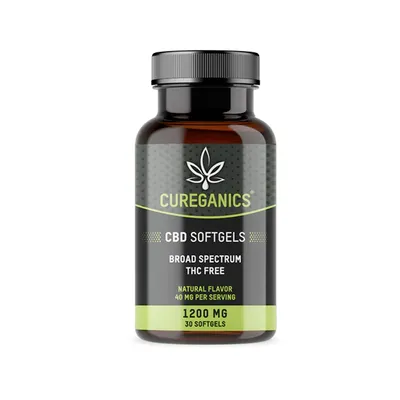 Cureganics CBD Softgels