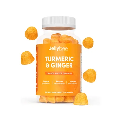 Jellybee Turmeric & Ginger Gummies