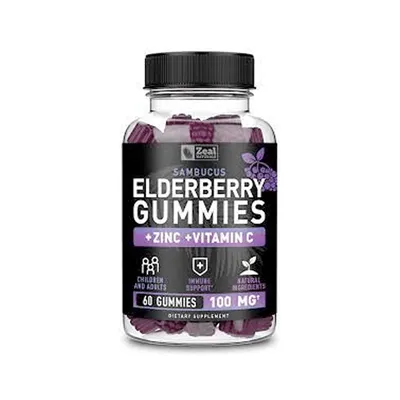 Zeal Naturals Elderberry Gummies