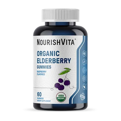NourishVita Elderberry Gummies