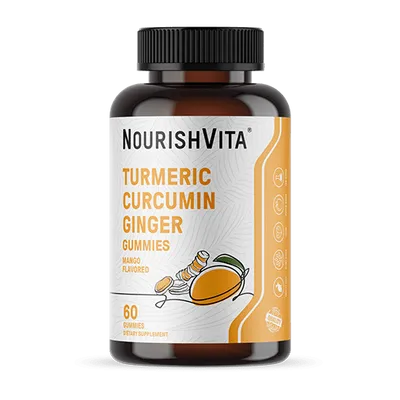 Nourishvita Turmeric & Ginder Gummie